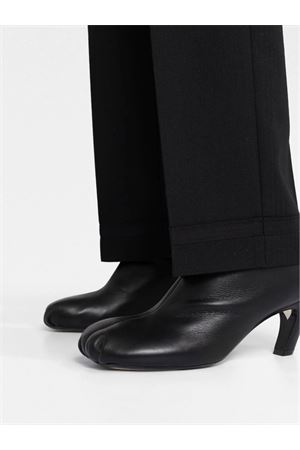 Herringbone Wool Pleated Trousers MAISON MARGIELA | SI0KA0005S60307900